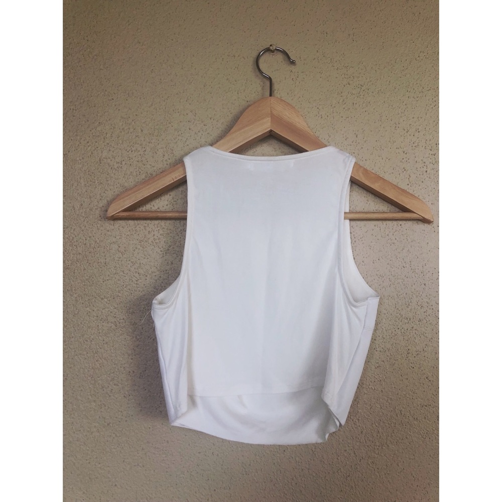 ✨SOLD✨BAILEY 44 white leather cropped crop - Picture 4 of 8